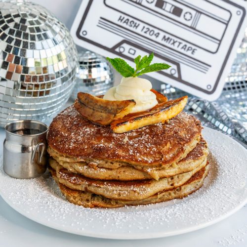 Banan Bread Pancakes